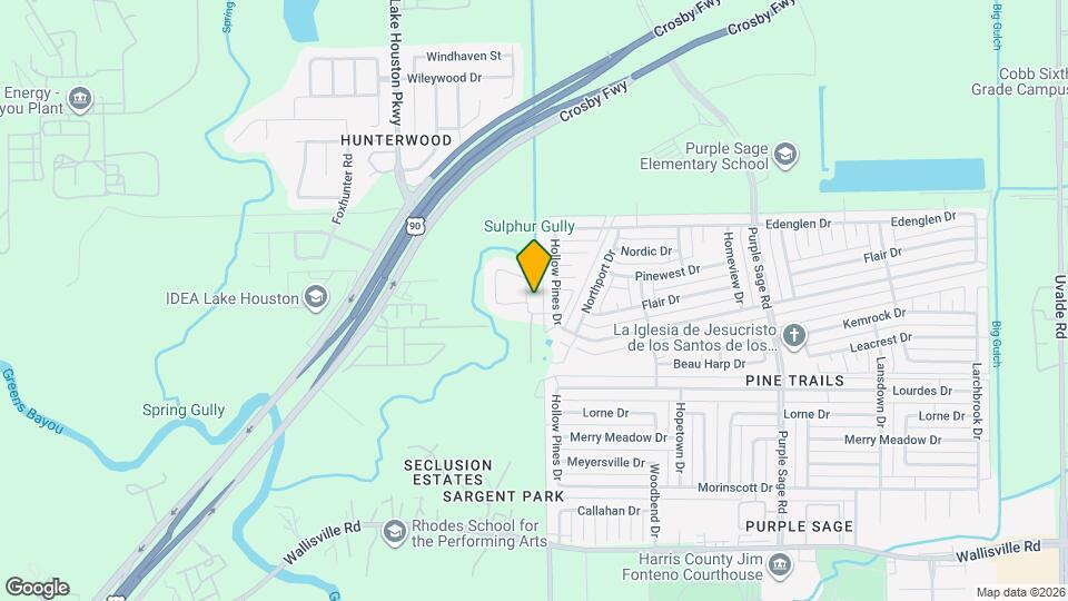 13835 Northlake Dr Map and Location Details