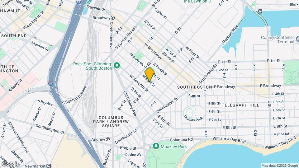 240-242 E St Mapa y Detalles de la Ubicación