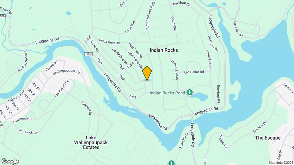 50 Bear Rock Rd Mapa y Detalles de la Ubicación