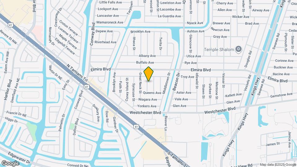 3474 Norwick St Map and Location Details