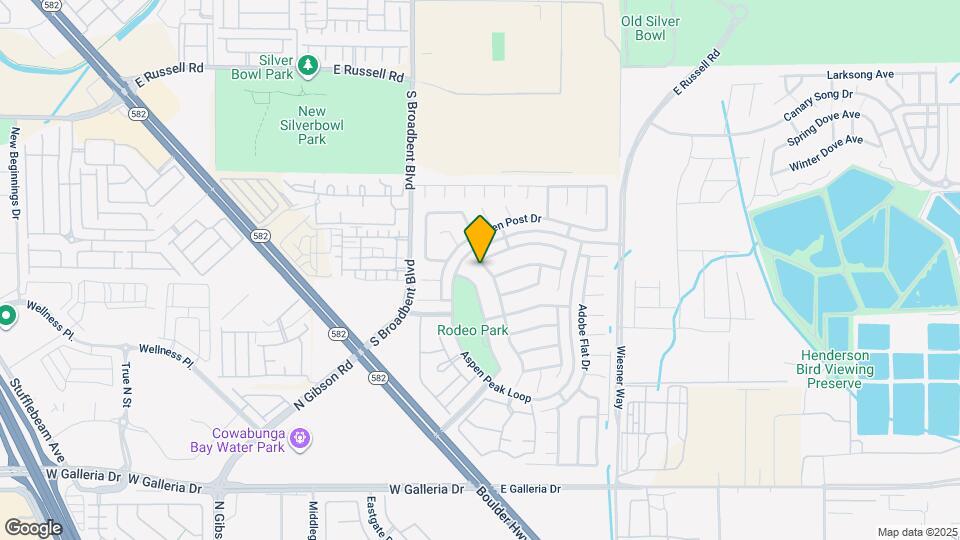 1037 Cedar Pines St Map and Location Details