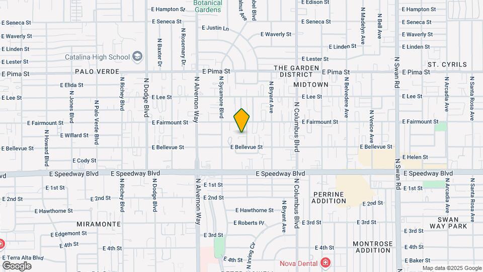 1275-1295 N Walnut Blvd Map and Location Details