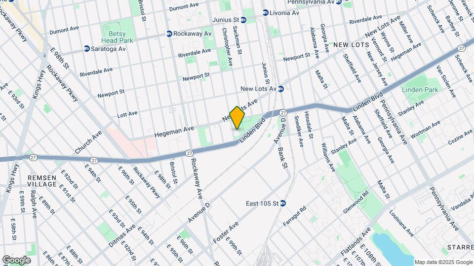 915 Mother Gaston Blvd Mapa y Detalles de la Ubicación