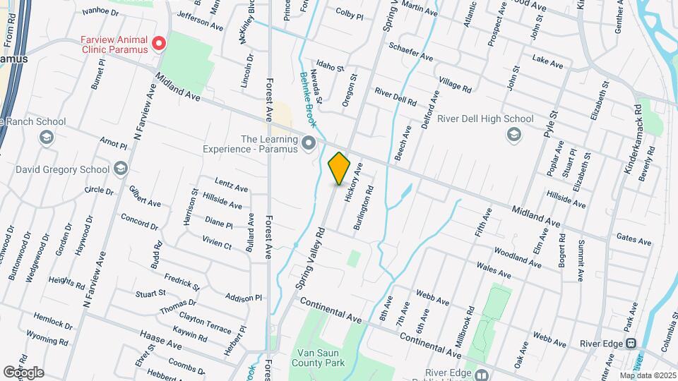 394 Spring Valley Rd Map and Location Details