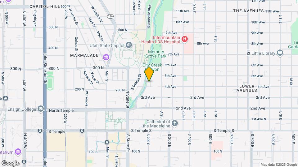 208 N Canyon Rd-Unit -208-#1 Map and Location Details