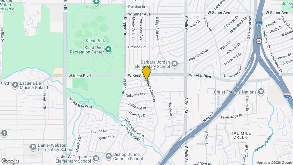 3525 Cripple Creek Dr Map and Location Details