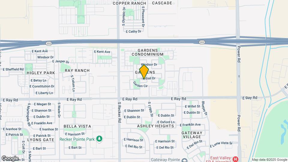 4160 E Betsy Ln Map and Location Details