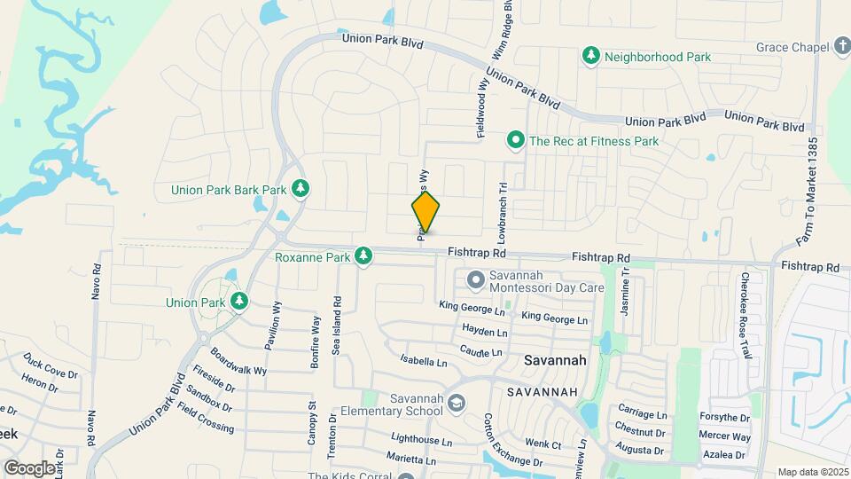 1100 Parkstone Dr Map and Location Details