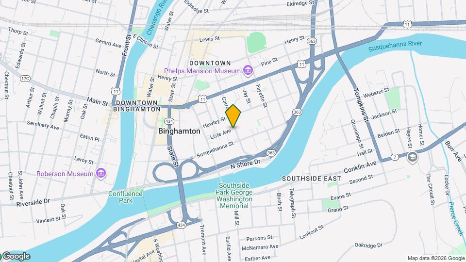 47 Carroll St Map and Location Details