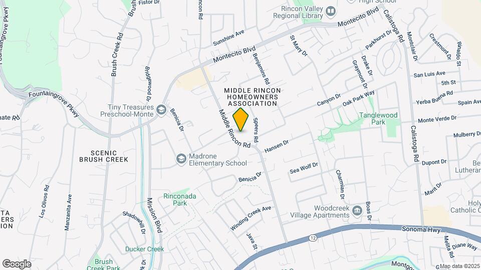 528 Middle Rincon Rd Map and Location Details