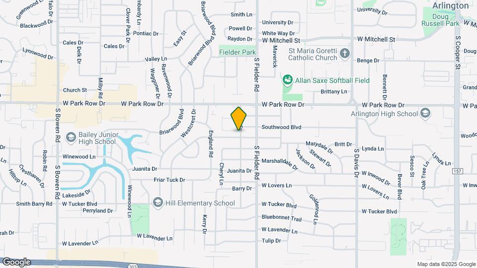 1701 Larkspur Dr Map and Location Details