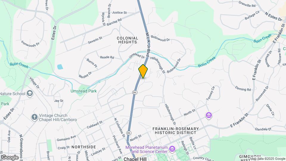 702 M.L.K. Jr Blvd Map and Location Details