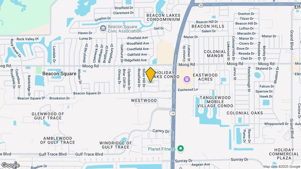 4313 Oak Bluff Ave Map and Location Details