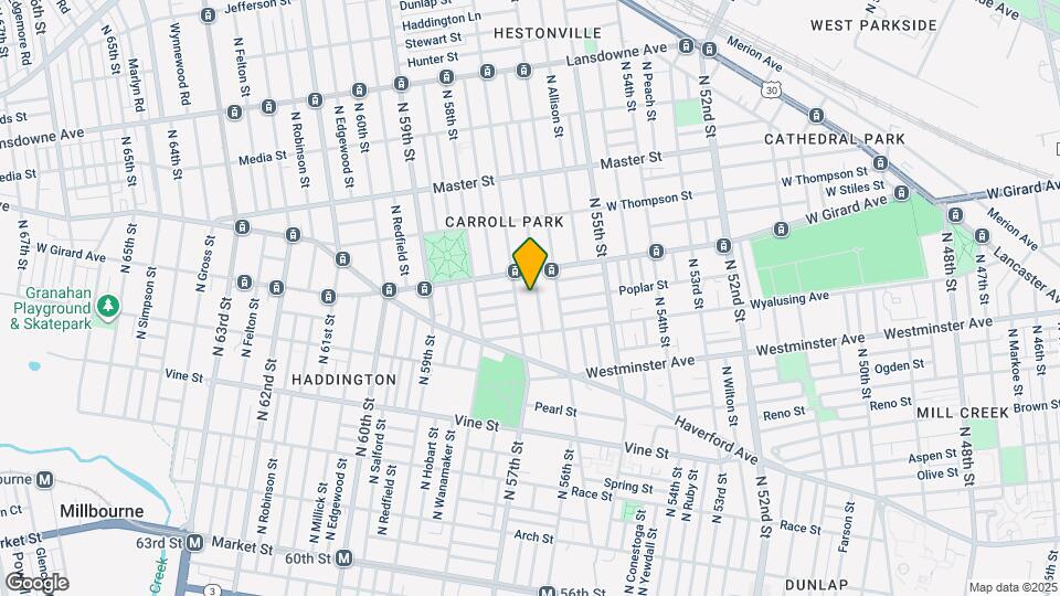 646 N Frazier St Map and Location Details