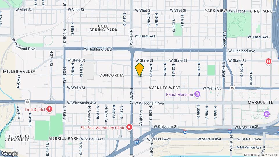 26th Street Apartments Map and Location Details