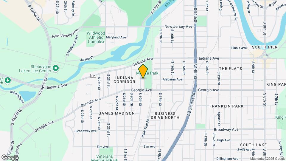1303 S 19th St Map and Location Details