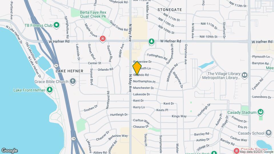 2816 Orlando Rd Map and Location Details