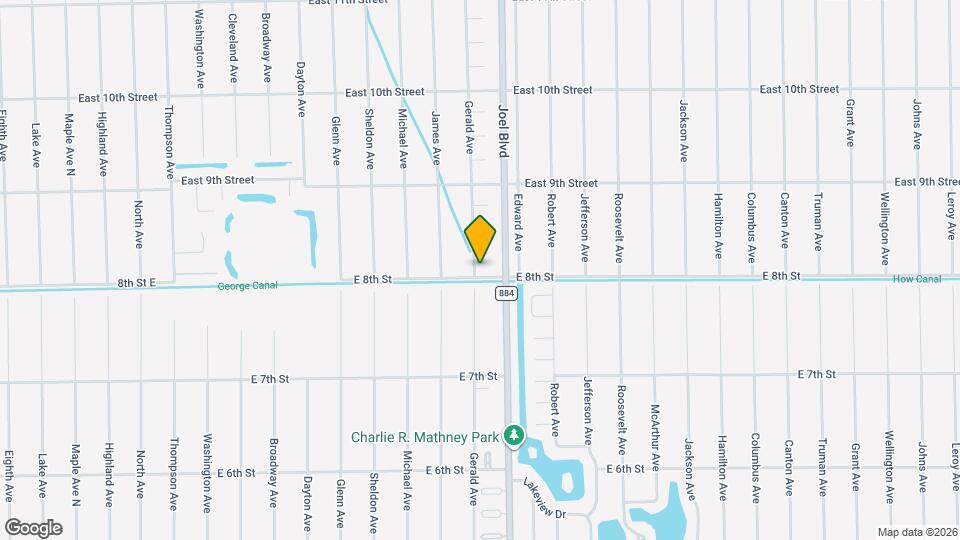 2251 E 8TH ST Mapa y Detalles de la Ubicación