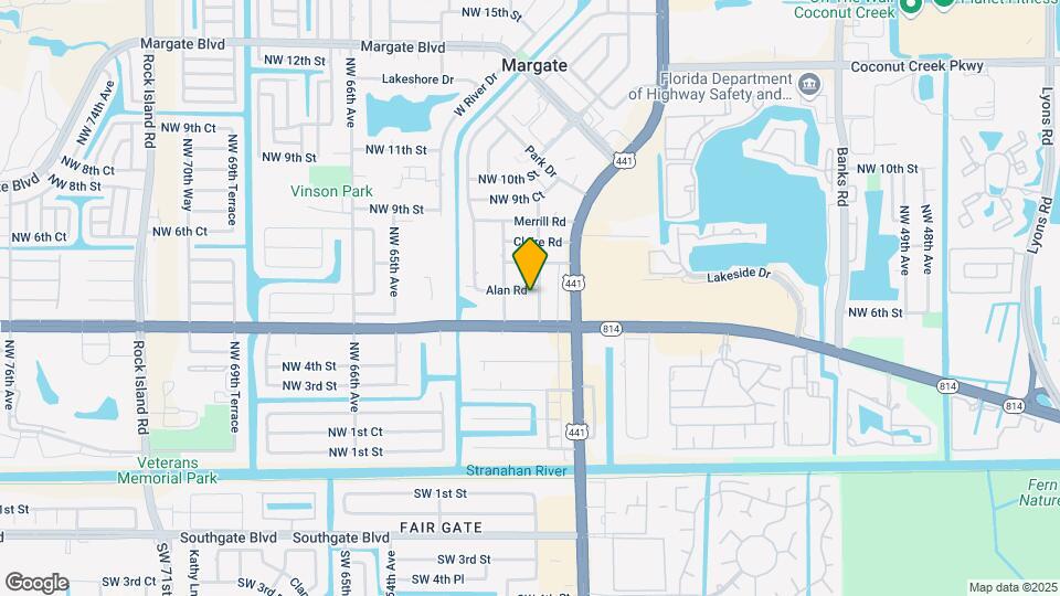 6100-6106 NW 6th St Mapa y Detalles de la Ubicación