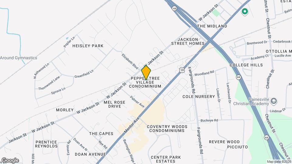 221 Peppertree Ln Map and Location Details