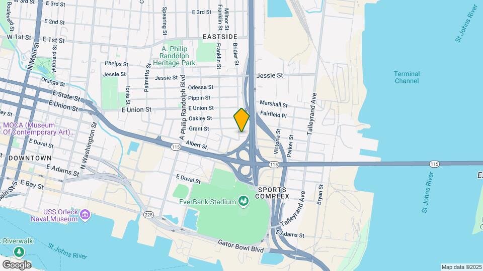 1321 Pasco St Mapa y Detalles de la Ubicación