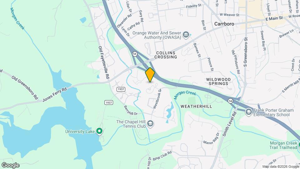 104 Cedarwood Ln Map and Location Details