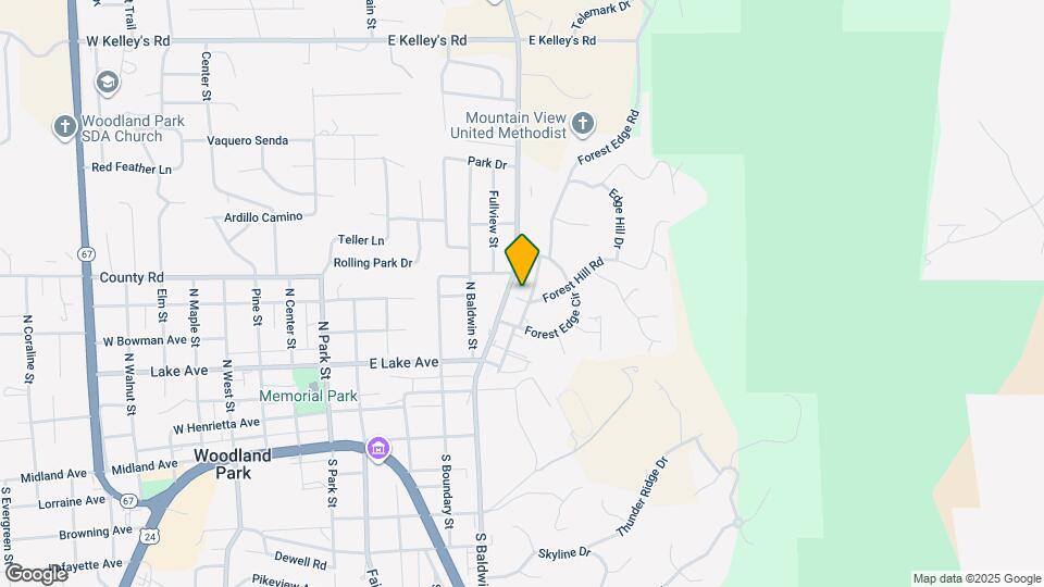 540 Forest Edge Rd Map and Location Details
