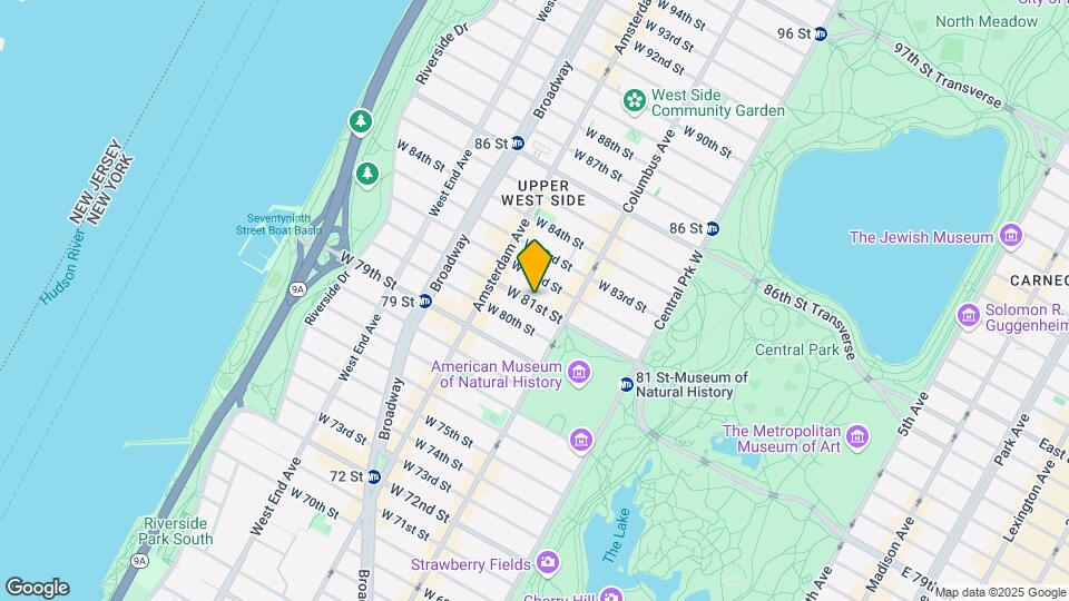 139 W 81st St Map and Location Details