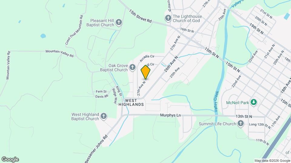 921 27th Ave N Map and Location Details