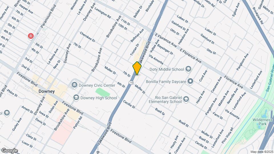 10511 Arrington Ave Mapa y Detalles de la Ubicación