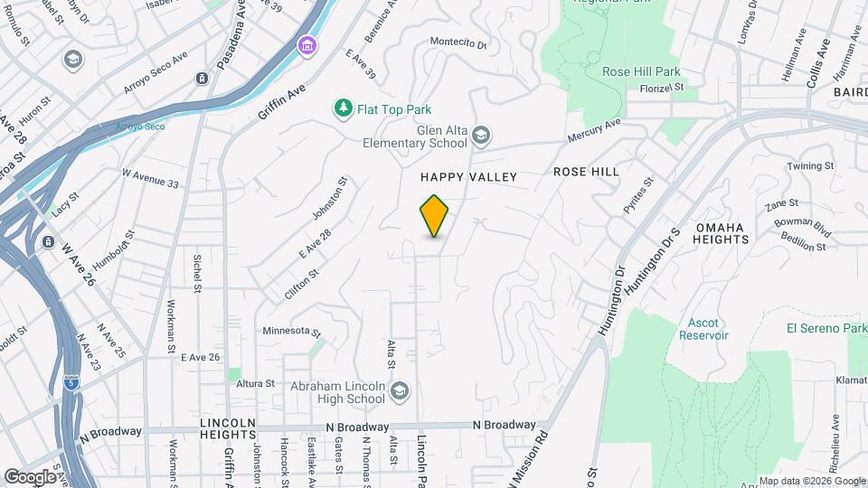 3009 Sierra St Map and Location Details