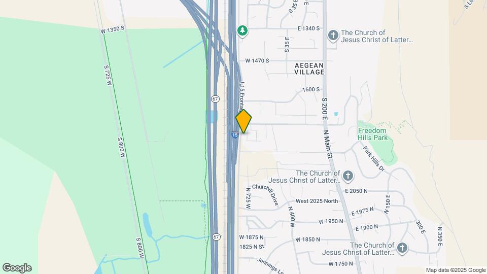 2263 N 725 W Map and Location Details