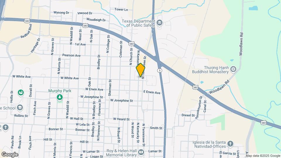1201 N Tennessee St Map and Location Details