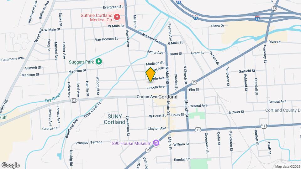 26 Lincoln Ave Mapa y Detalles de la Ubicación