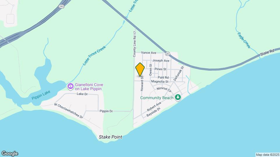 218 Howard St Map and Location Details