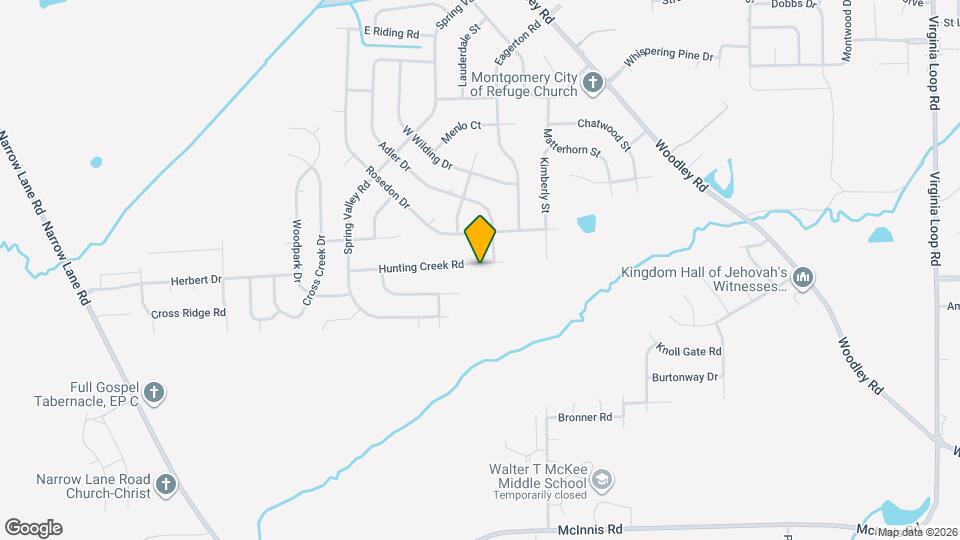 3764 Hunting Creek Rd Map and Location Details