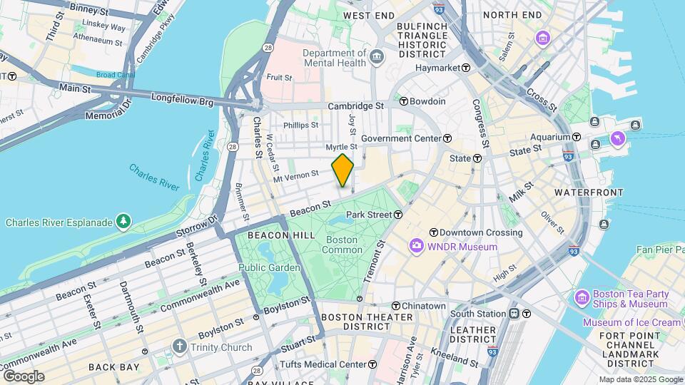 37 Beacon St Map and Location Details