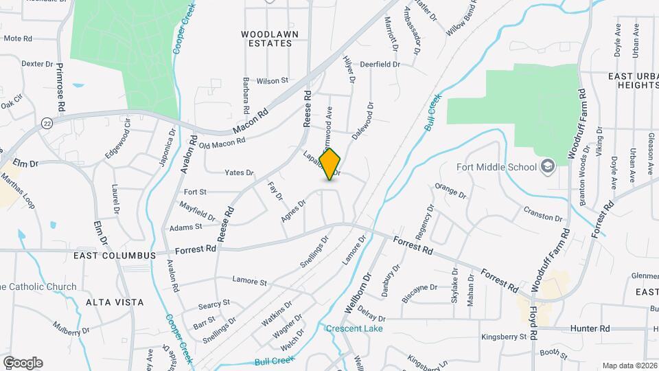 2395 Agnes Dr Map and Location Details