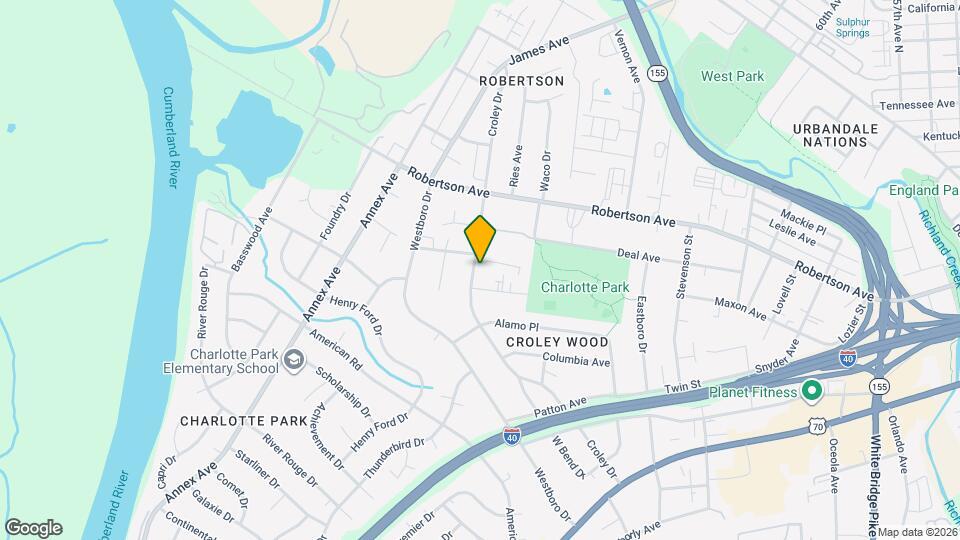 606B Croley Dr Map and Location Details