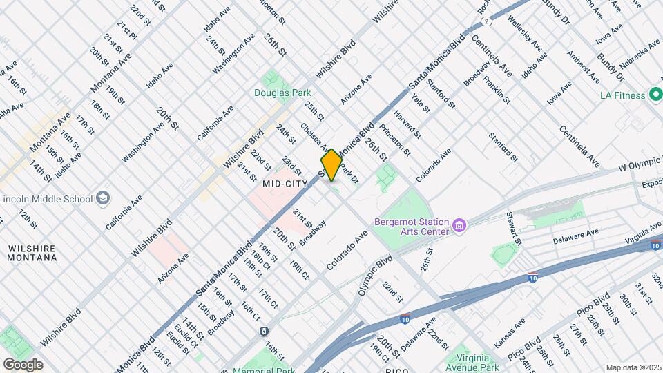 1423 Cloverfield Blvd Map and Location Details
