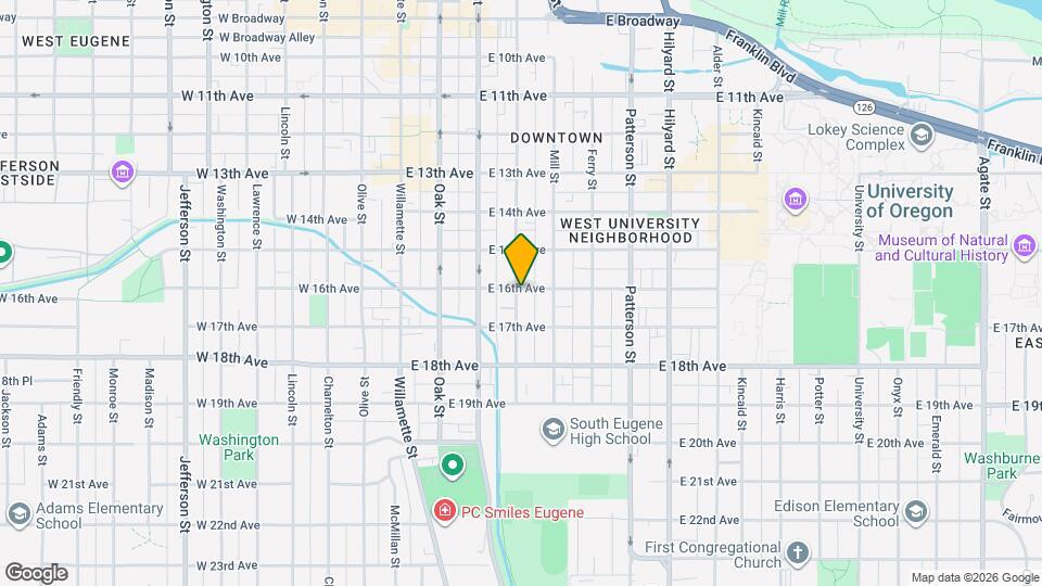 312-316 E 16th Ave Map and Location Details