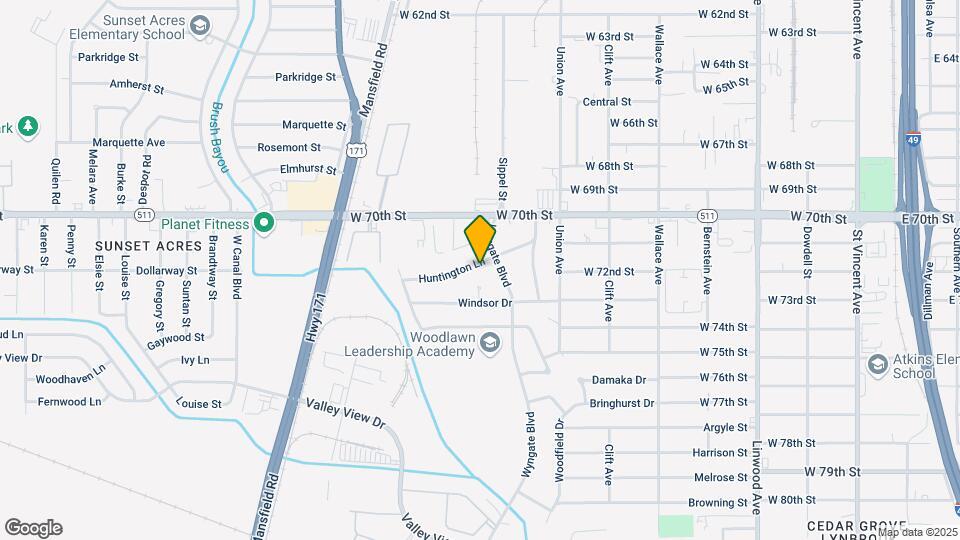 914 Huntington Ln Map and Location Details