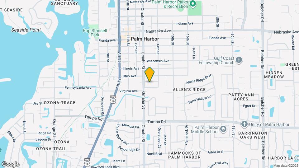 1316 Alaska Ave Map and Location Details