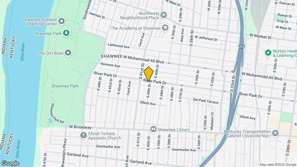 602-606 S 40th St Map and Location Details