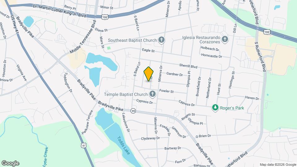 922 Kay St Map and Location Details