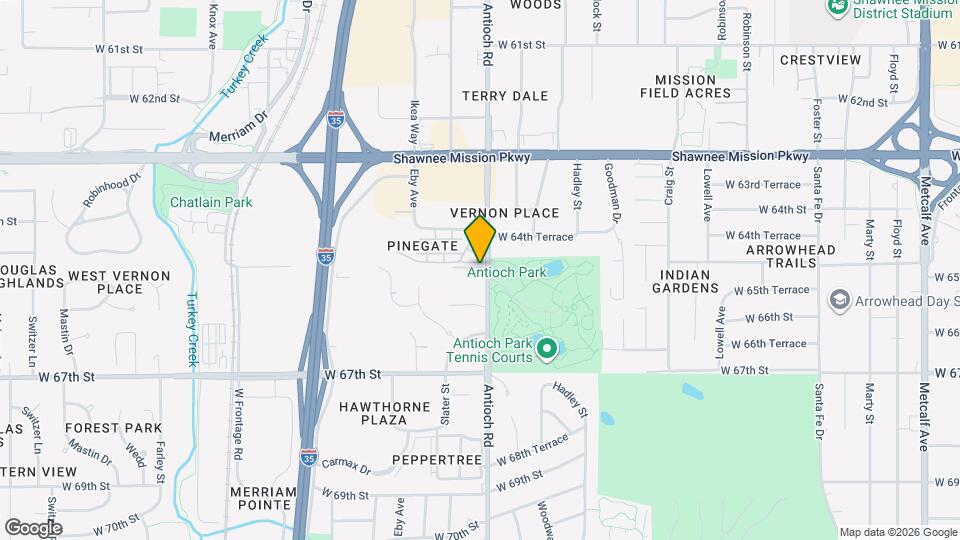 Antioch Garden Apartments Map and Location Details