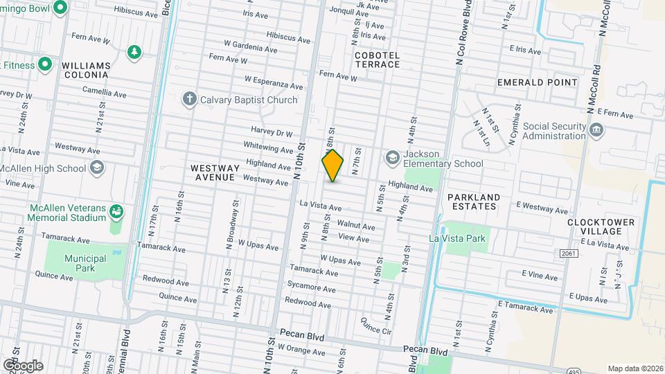 720 Westway Ave Map and Location Details