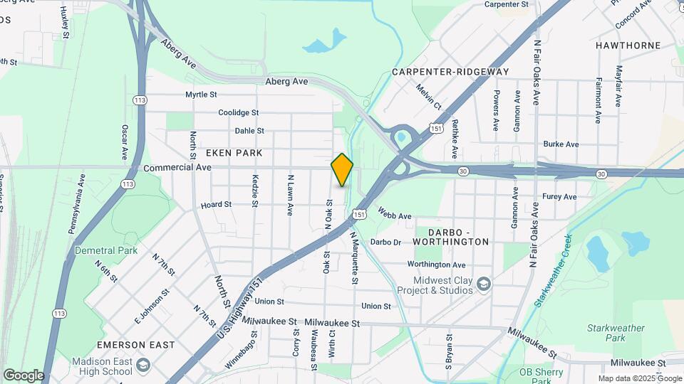 2922 Hoard St Mapa y Detalles de la Ubicación