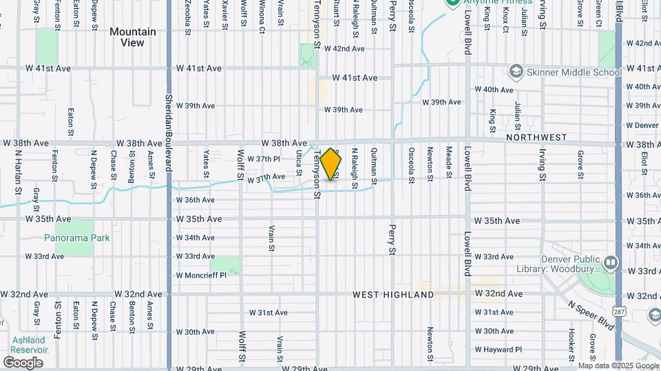 3635 Stuart St Map and Location Details