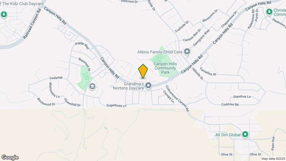 33554 Cedar Creek Ln Map and Location Details